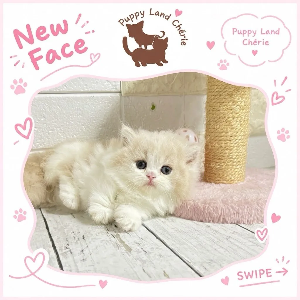 🐾あざと可愛い極短足ミヌエットちゃん💓【家族募集中】